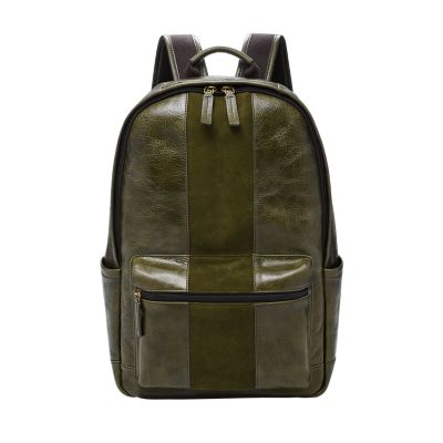 Leather backpack 2025 purse fossil