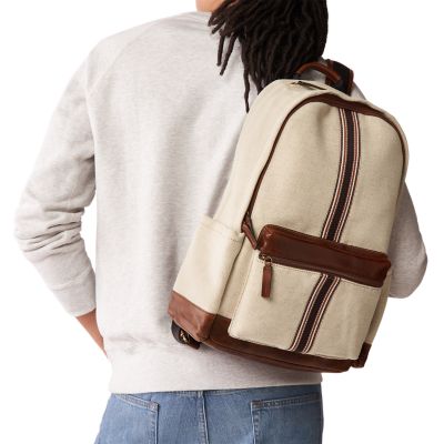 Buckner Leather Backpack Bag - MBG9465001 - Fossil