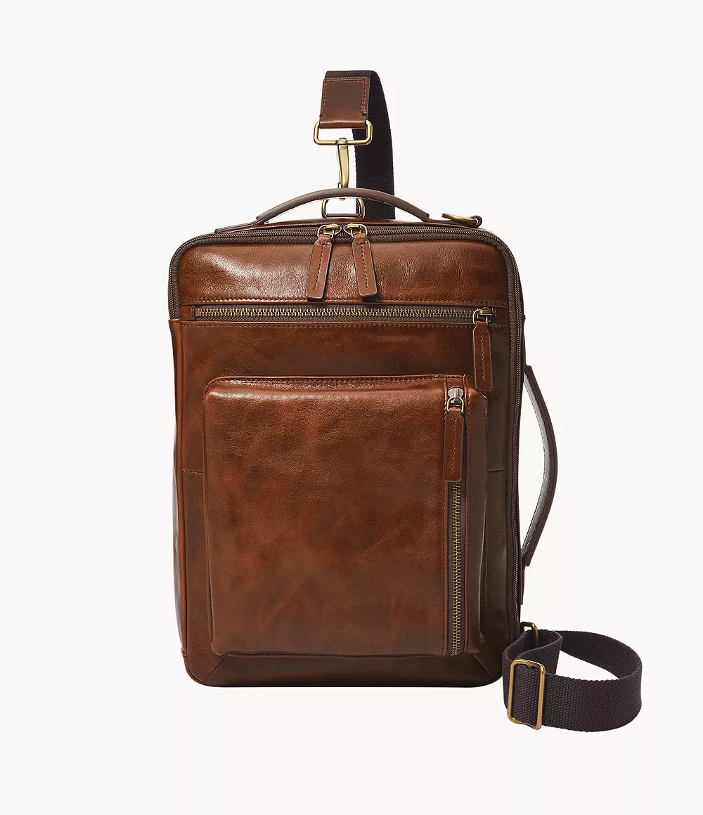 Image of Buckner Leather Commuter Bag