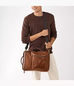 Buckner Leather Convertible Backpack Bag