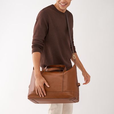 Bolso duffle Raeford de piel LiteHide™