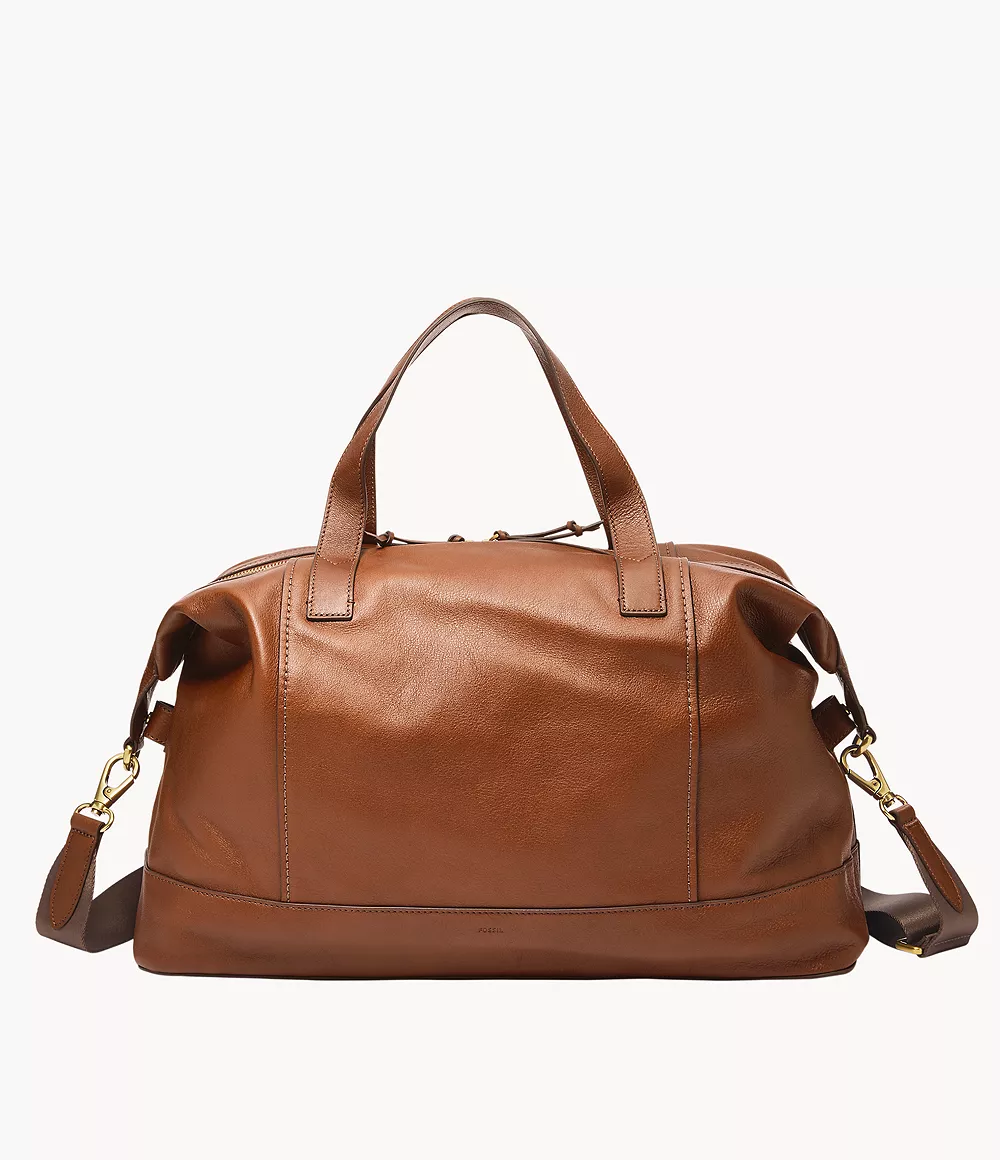 Image of Raeford Leather Duffle Bag