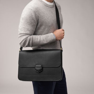 Fossil best sale man bag