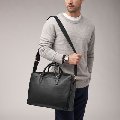 Bags For Men Durable Leather Canvas Fashion Bags For Him Fossil