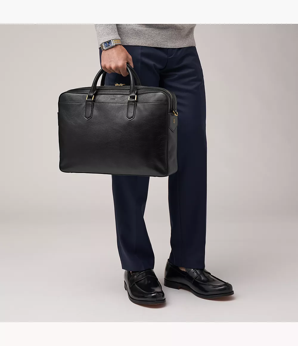 Asher Leather Briefcase