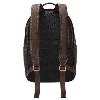 Fossil men's buckner leather messenger bag online