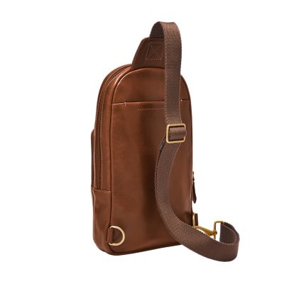 Finn Leather Sling Pack Bag - MBG9646212 - Fossil display picture 3