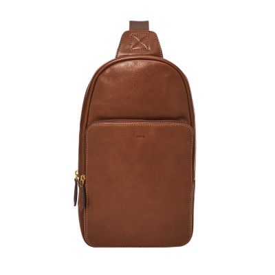 Finn Leather Sling Pack Bag - MBG9646212 - Fossil