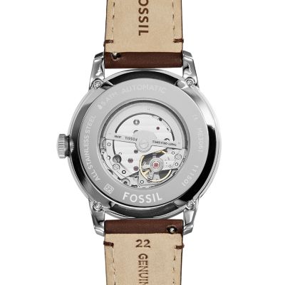 Fossil - Reloj de pulsera automático y mecánico de estilo Townsman en acero  inoxidable para hombre