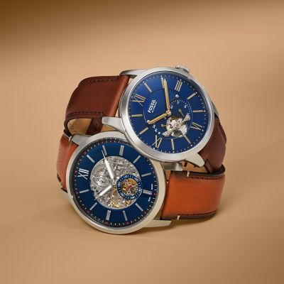 Fossil townsman mechanical watch best sale