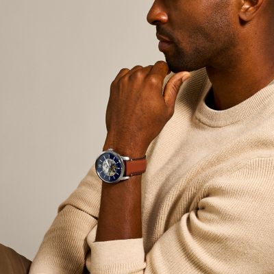 Fossil best sale homme automatique