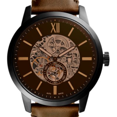 fossil open heart watch