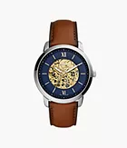 Neutra Automatic Luggage Leather Watch
