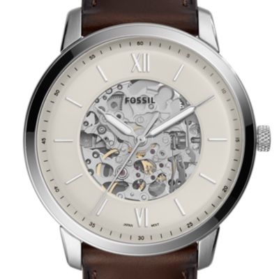 fossil open heart watch