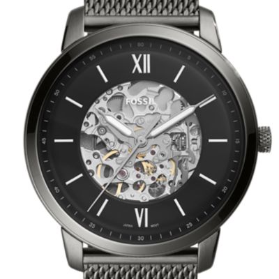 mens watches with black chain