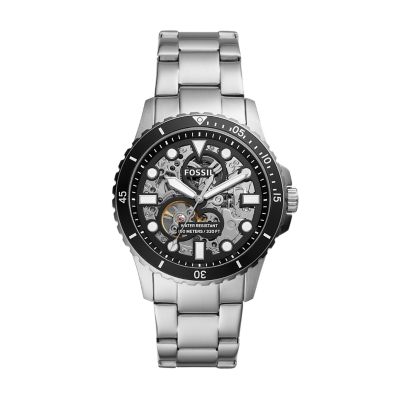 FB-01 Automatic Stainless Steel Watch - ME3190 - Fossil