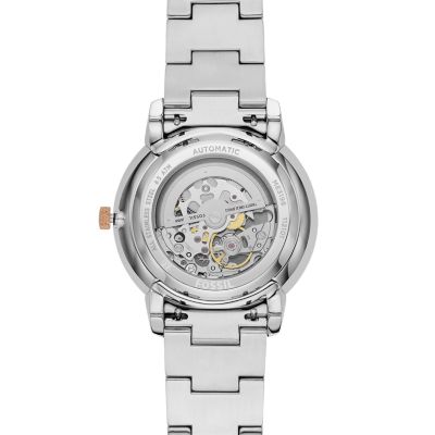 Neutra Automatic Two-Tone Stainless Steel Watch - ME3196 - Fossil