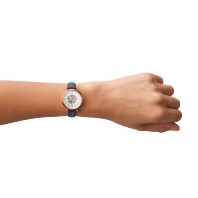 Fossil carlie automatic online watch