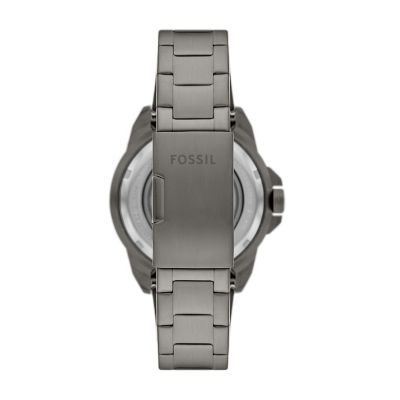 Fossil smoke stainless discount steel