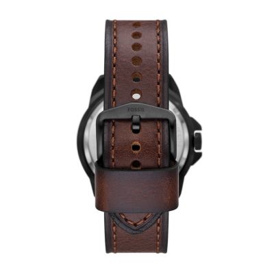 Bronson Automatic Brown LiteHide™ Leather Watch