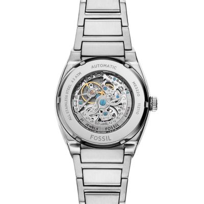 Everett Automatic Stainless Steel Watch - ME3220 Fossil 