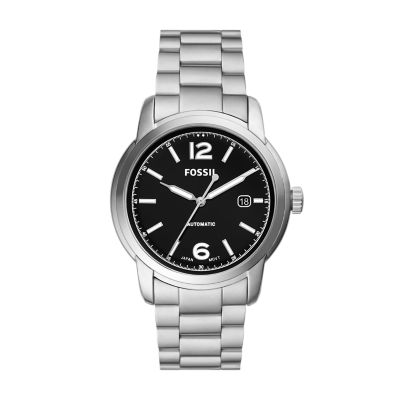 Women's Heritage Stainless Steel Grey Dial Watch