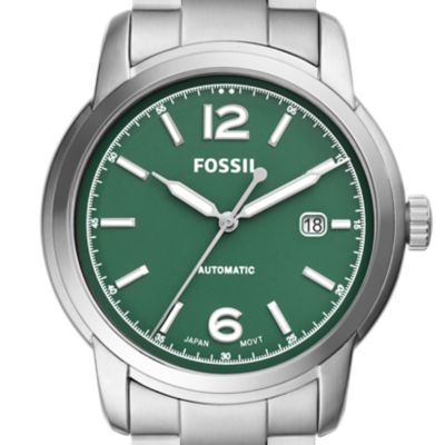 Fossil Heritage Automatic Stainless Steel Watch