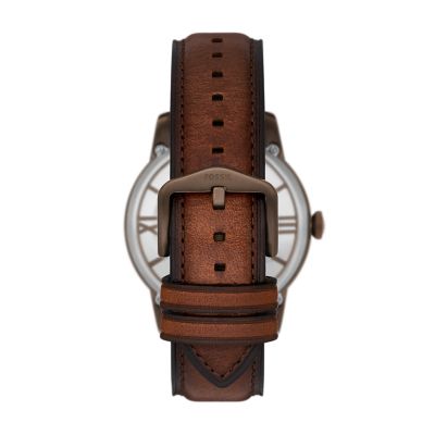 Townsman Automatic Brown LiteHide™ Leather Watch - ME3225 - Watch