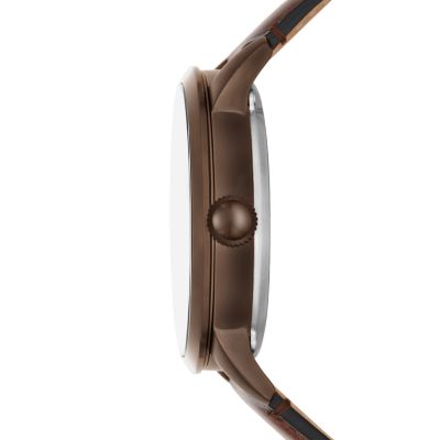 Townsman Automatic Brown LiteHide™ Leather Watch - ME3225 - Watch  