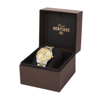 Fossil Heritage Automatic Two-Tone Stainless Steel Watch - ME3228 