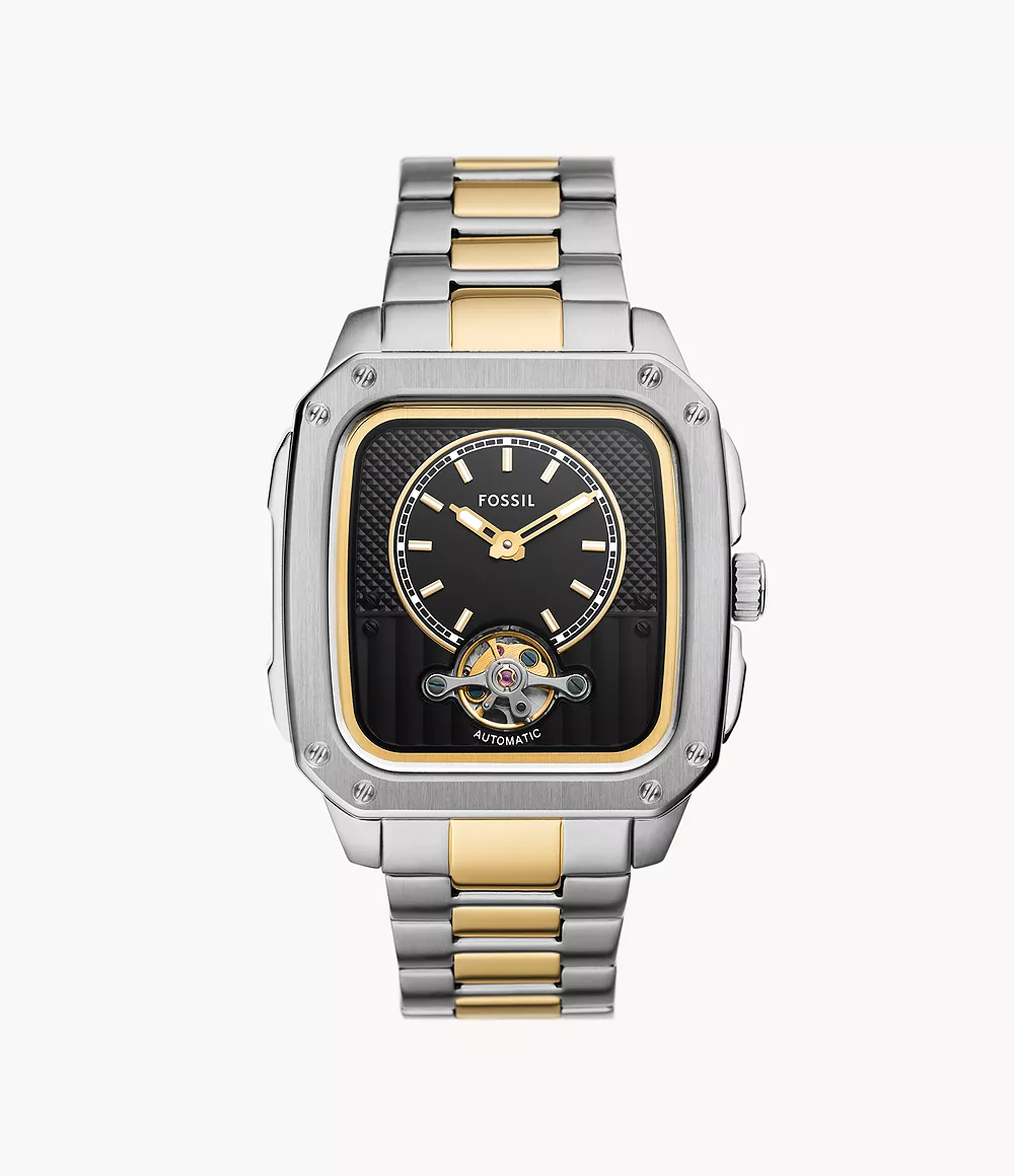Inscription Automatic Two-Tone Stainless Steel Watch
