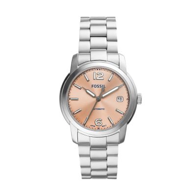 Fossil Heritage Automatic Stainless Steel Watch