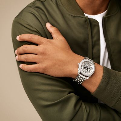 Fossil batteryless online watch