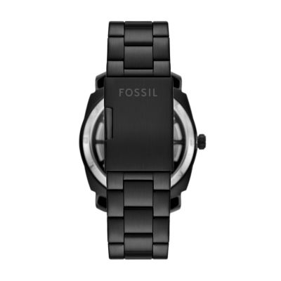 Machine Automatic Black Stainless Steel Watch - ME3253 - Fossil