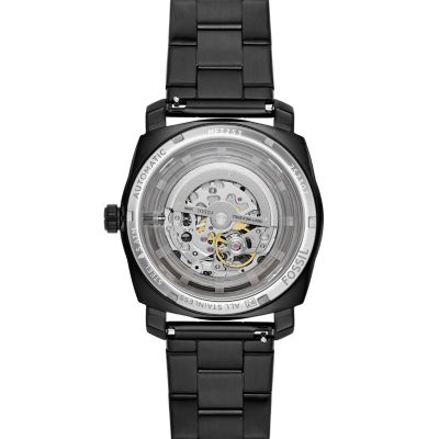 Machine Automatic Black Stainless Steel Watch - ME3253 - Fossil