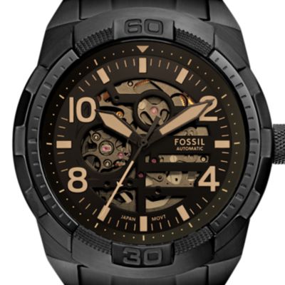 Fossil watch self on sale winding