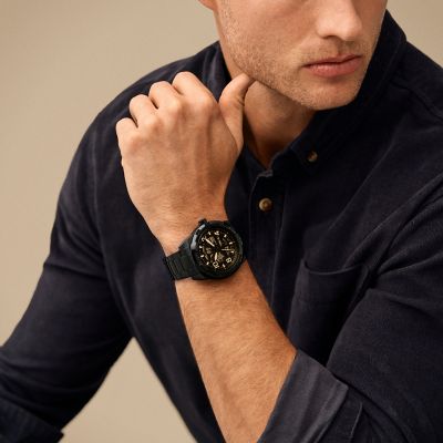 Black Watches For Men - Fossil US