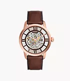 Townsman Automatic Brown Leather Watch