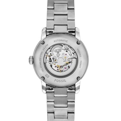 Fossil Heritage Automatic Stainless Steel Watch ME3262 Fossil