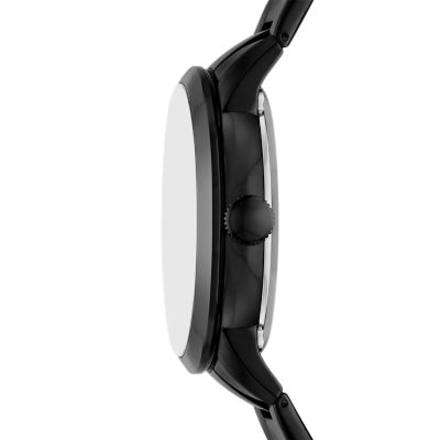 Townsman Automatic Black Stainless Steel Watch