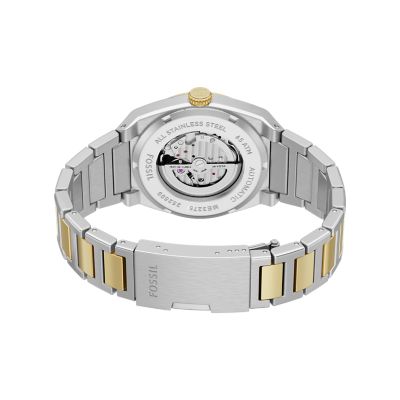 Everett Automatic Two-Tone Stainless Steel Watch