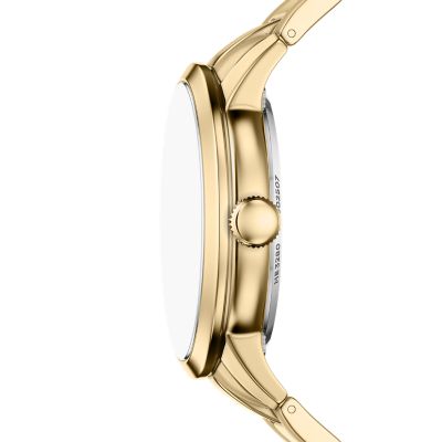 Carraway Automatic Brown Croco Leather Watch