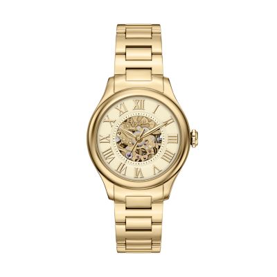 Gilmore 36 mm Automatic Gold-Tone Stainless Steel Watch