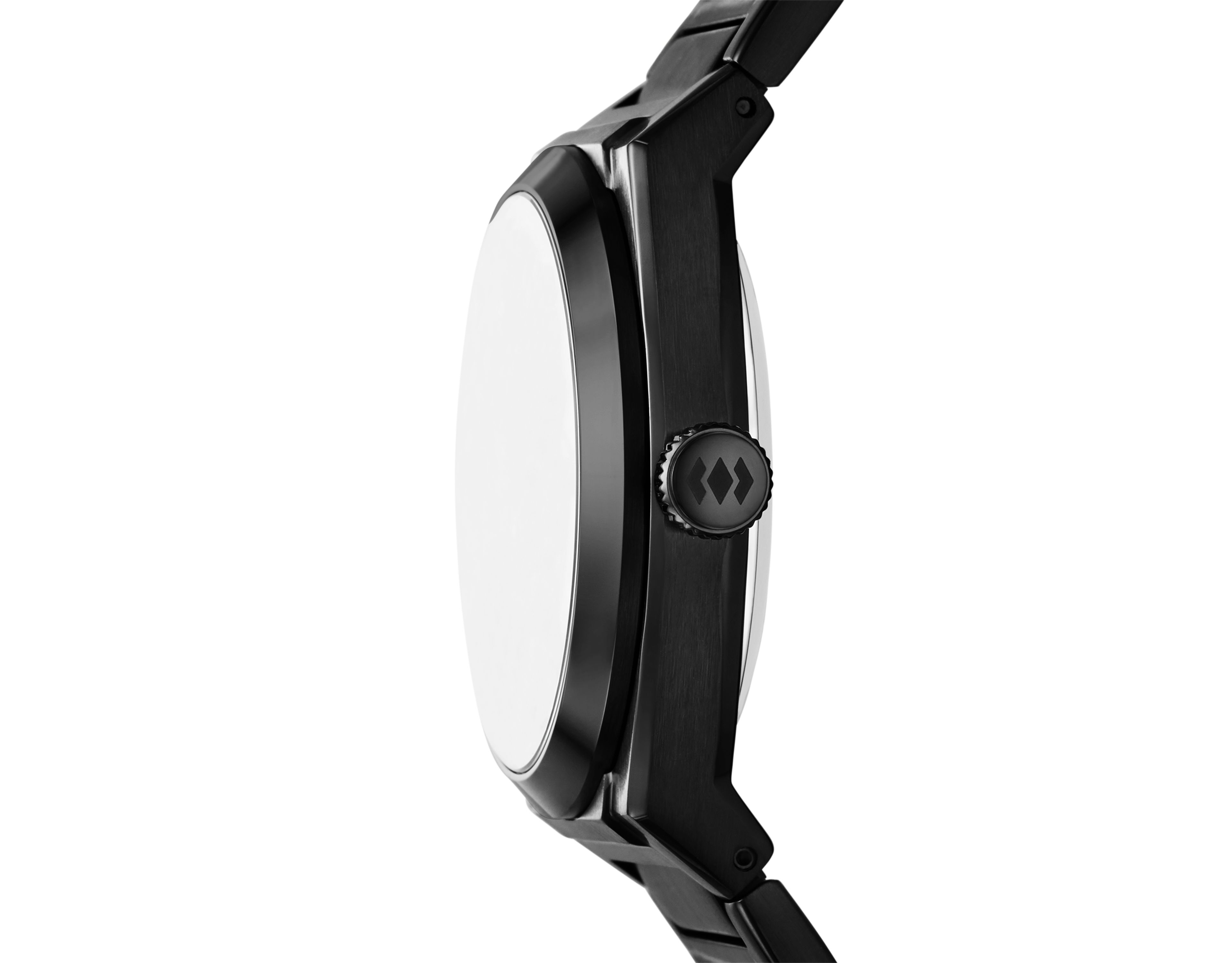 Everett Automatic Black Stainless Steel Watch