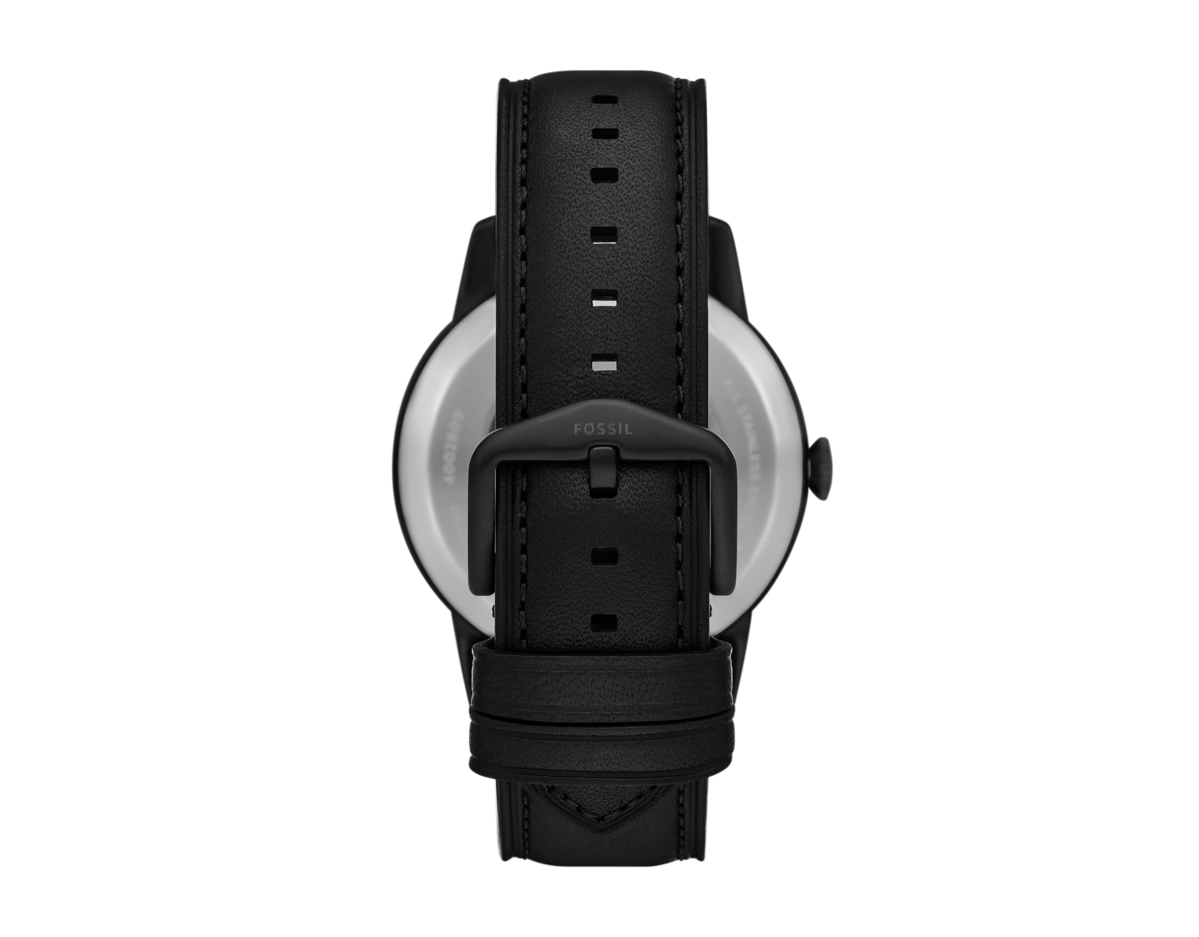 Townsman Automatic Black Leather Watch