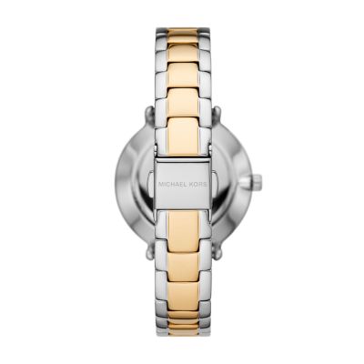 Michael Kors Pyper Two-Tone Watch and Jewellery Gift Set - MK1041