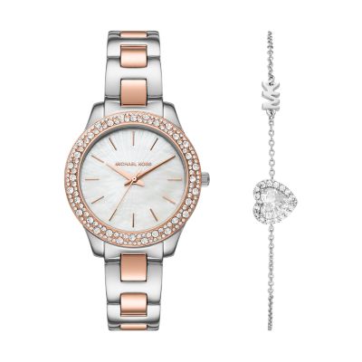 Michael kors watch with on sale heart