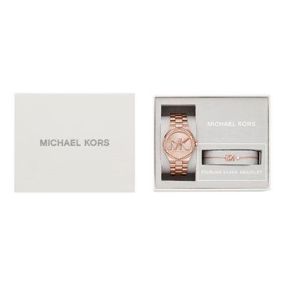 Michael kors best sale sterling silver watch