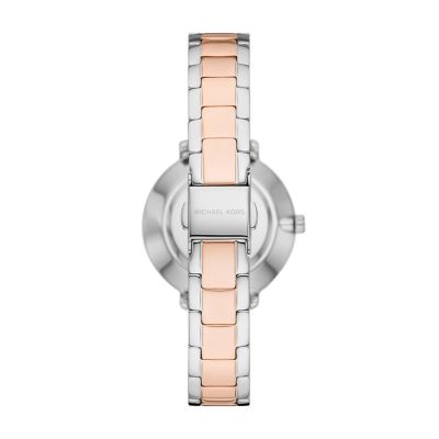 Michael Kors Pyper Two-Hand Two-Tone Stainless Steel Watch and