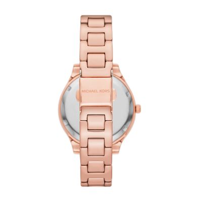 Michael Kors MK1068SET Liliane | Rose Gold Tone and Watch